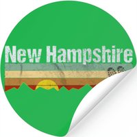 New Hampshire Stickers- Vintage New Hampshire Hikin