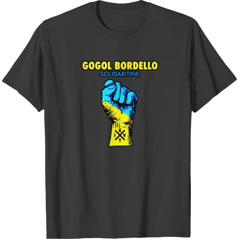 Gogol Bordello Solidaritine Logo T-shirts