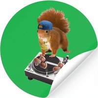 Dj Squirrel — Autocollants et stickers