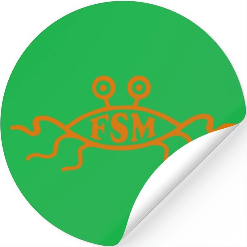 Flying Spaghetti Monster Mens — Stickers & Decals