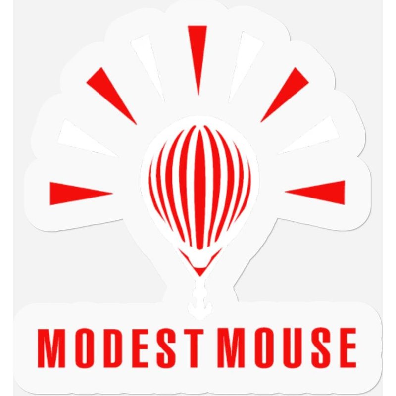 Modest Mouse, Modest Mouse — Autocollants et stickers