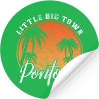 Little Big Town Pontoon Vintage — Stickers & Decals