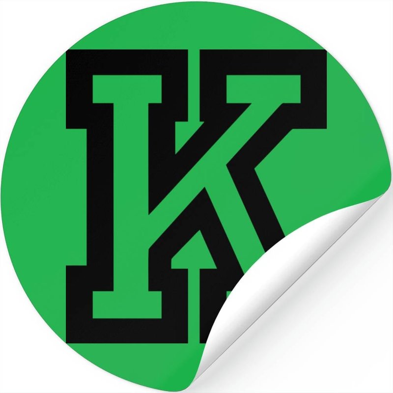 Letter K — Autocollants et stickers