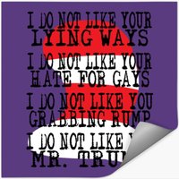 Anti Trump Poem - I Do Not Like Your Lying Ways