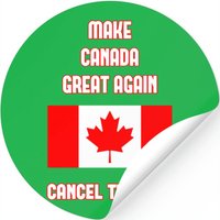 Make Canada Great Again. Cancel Trudeau. — Stickers & Decals