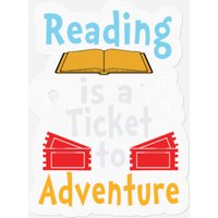 Reading Adventure Library Student Teacher Book — Stickers & Decals
