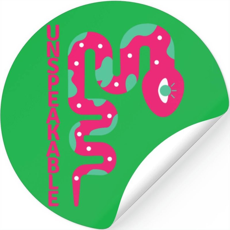 Unspeakable — Autocollants et stickers