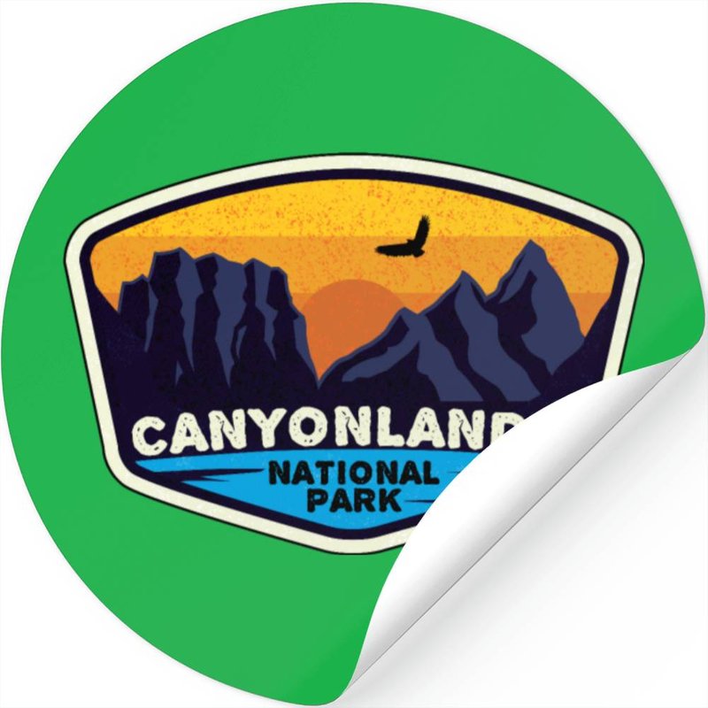 Canyonlands National Park Utah — Autocollants et stickers
