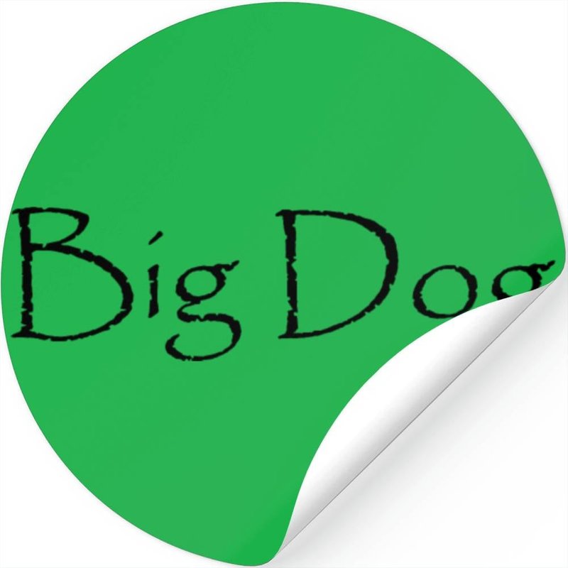 Big Dog — Stickers & Decals