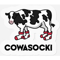 Cow With Socks Cowasocki Irony