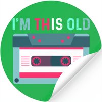 I'm This Old Old Data Storage Media — Autocollants et stickers