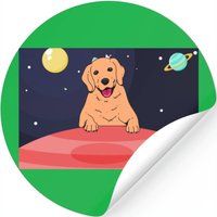 Dogs In Space — Stickers & Decals