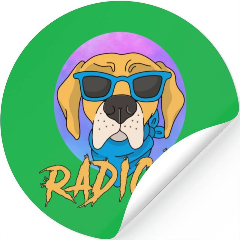 Radical — Autocollants et stickers