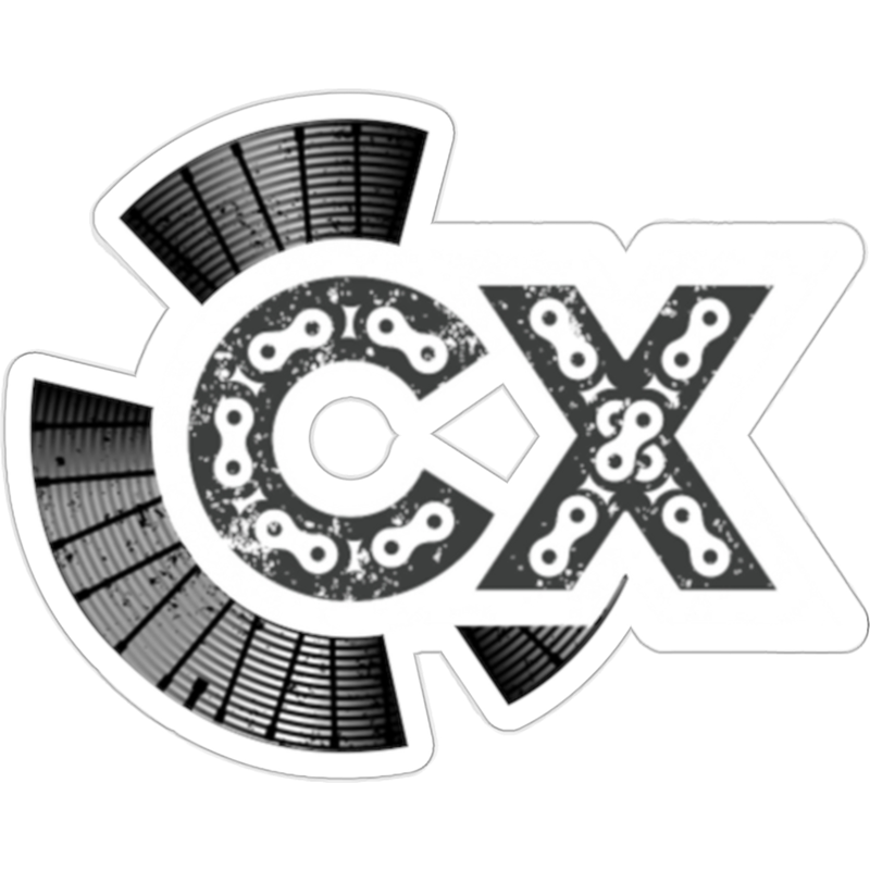 Cyclocross Mountain Bike Chain Cyclecross Bike Stickers — Autocollants et stickers