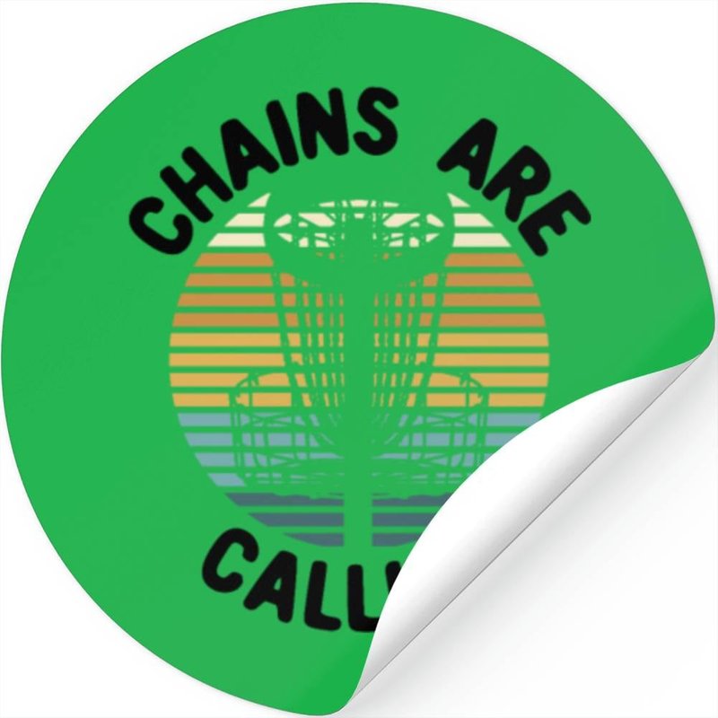Disc Golf Disc Golf Basket — Stickers & Decals