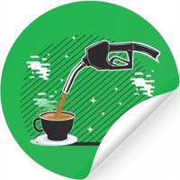 Gas Station, Gas Station Coffee Shop, Diesel — Stickers & Decals