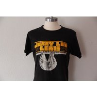 Jerry Lee Lewis Rockin The World 1984 Concert T-shirt