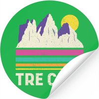 Three Peaks By Lavaredo Dolomites — Stickers & Decals