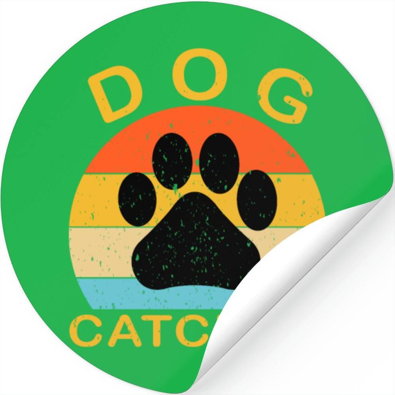 Halloween Dog Catcher Costume — Stickers & Decals