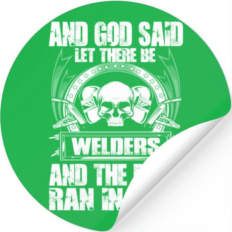 Welder Sayings And Funny Design — Autocollants et stickers
