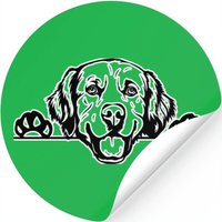 Golden Retriever — Autocollants et stickers
