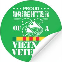 Daughter Of A Vietnam Veteran — Autocollants et stickers