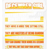 December Girl, December Girl — Autocollants et stickers