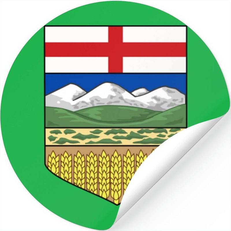 Alberta — Autocollants et stickers