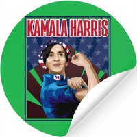 Kamala Harris Usa Flag Kamala Strong Woman