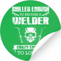 Funny Welder, Welder, Miller Welders, Welder Daddy — Stickers & Decals