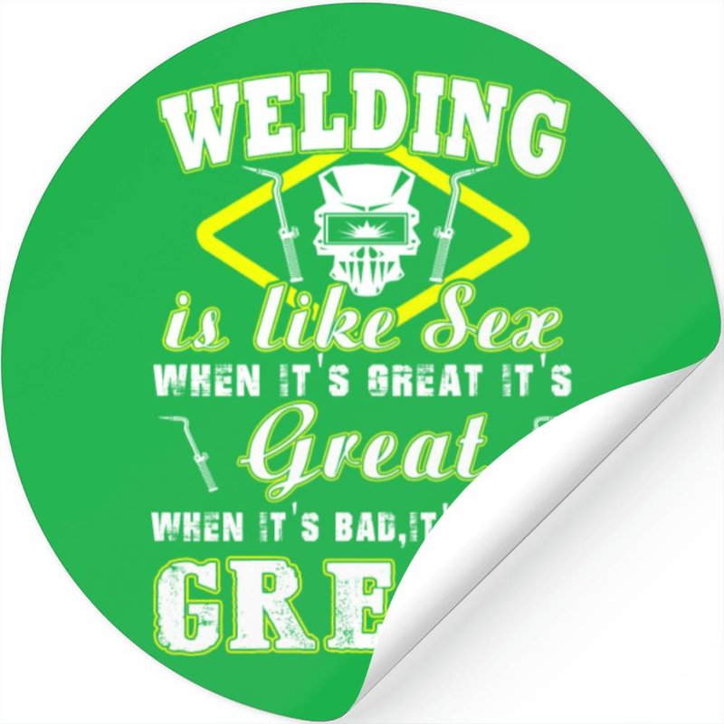 Funny Welder, Welder, Miller Welders, Welder Daddy — Stickers & Decals