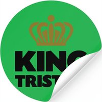 King Triston Name Thing Crown — Autocollants et stickers
