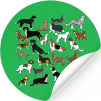 Medium-sized Dog Breeds — Stickers & Decals