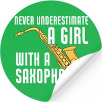 Never Underestimate A Girl With A Saxophone