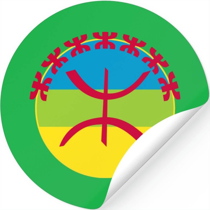 Berber Flag — Autocollants et stickers