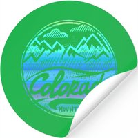 Colorado Mountains Enjoy Colorado — Stickers & Decals