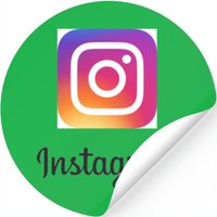 Instagram Logo Stickers
