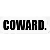 Coward: Bold Humor — Autocollants et stickers