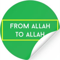 From Allah To Allah — Stickers & Decals