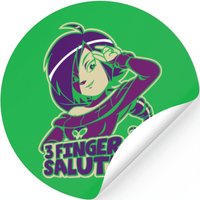 3 Finger Salute — Autocollants et stickers