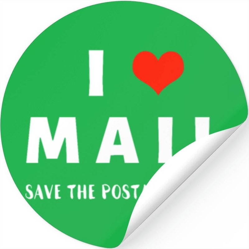 Postal Service Support / Mailman Postman — Autocollants et stickers