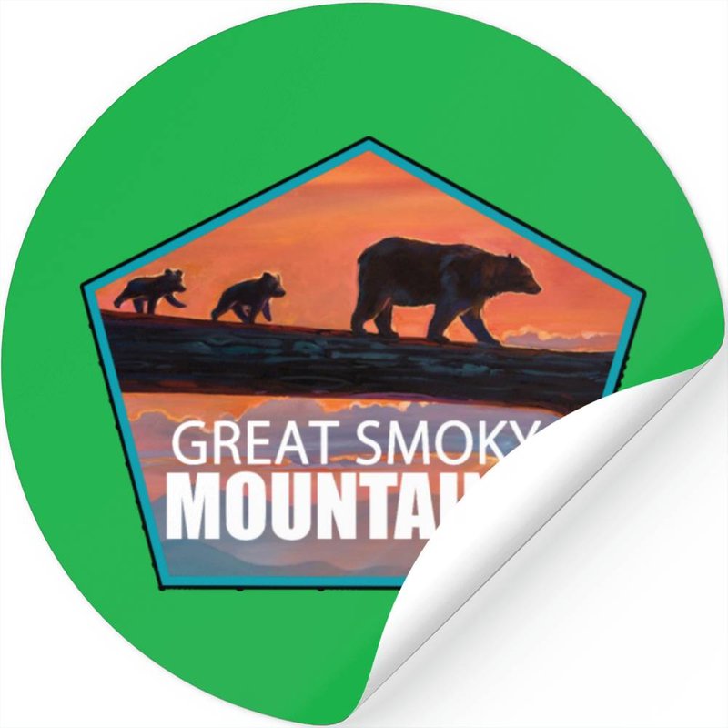 Great Smoky Mountains — Autocollants et stickers