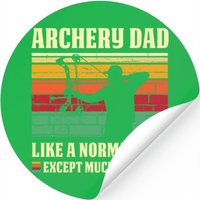 Archer Dad Stickers Archery Art Sticker Dad Art Sticker — Autocollants et stickers