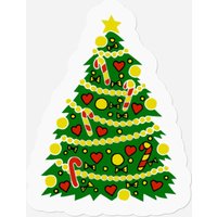 Christmas_tree Sticker — Autocollants et stickers