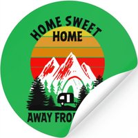Home Sweet Home Camping Stickers