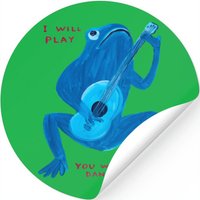 I Will Play David Shrigley — Autocollants et stickers