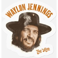 Big Head Hoss / Waylon Jennings Tribute - Waylon Jennings - Stickers — Autocollants et stickers