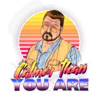 Calmer Than You Are. - The Big Lebowski - Stickers