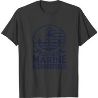 Marine Daughter Proud Marine Daughter United States Of America Military T-shirts