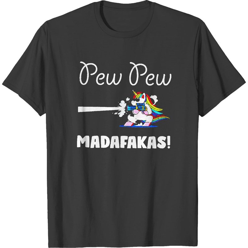Pew Pew Unicorn T-shirt